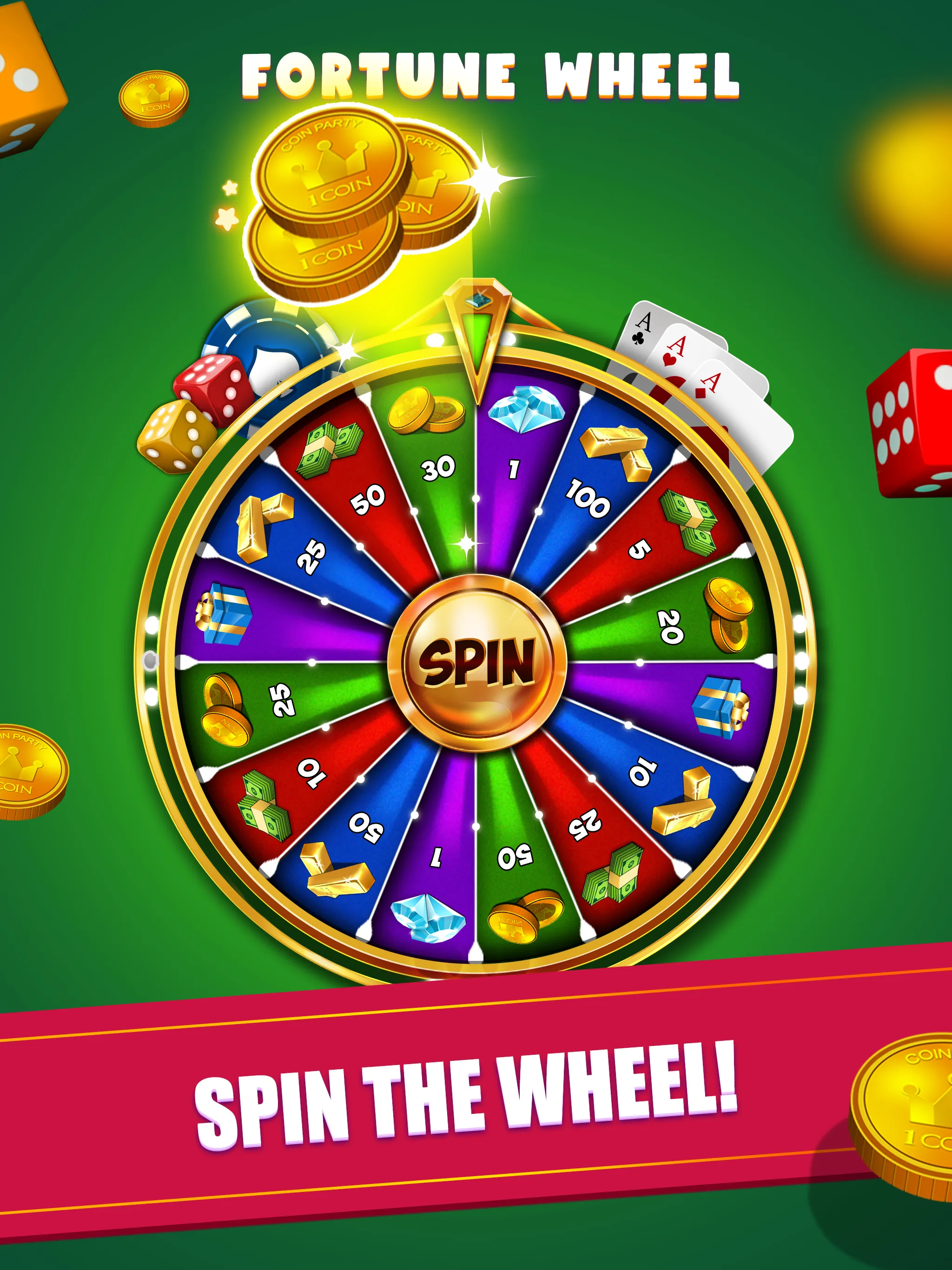 Casino Vegas Coin Party Dozer | Indus Appstore | Screenshot