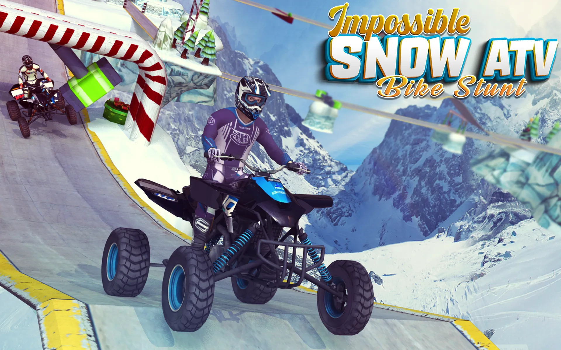 Impossible Snow ATV Bike Stunt | Indus Appstore | Screenshot