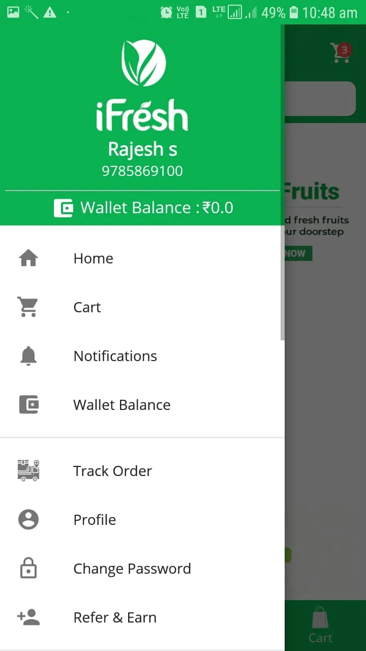 iFresh : Fruits & Veg Jodhpur | Indus Appstore | Screenshot