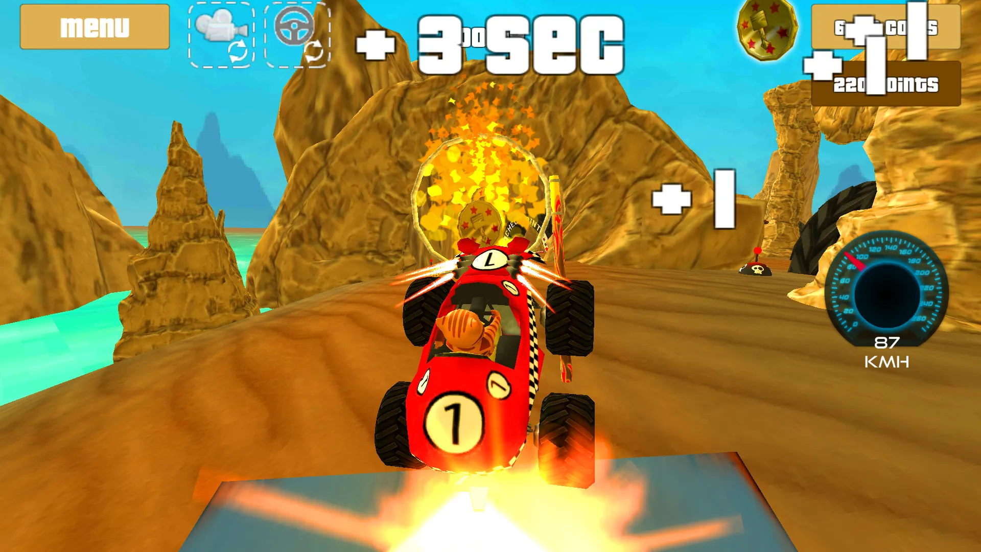 Cat Race Car Extreme Driving | Indus Appstore | Screenshot