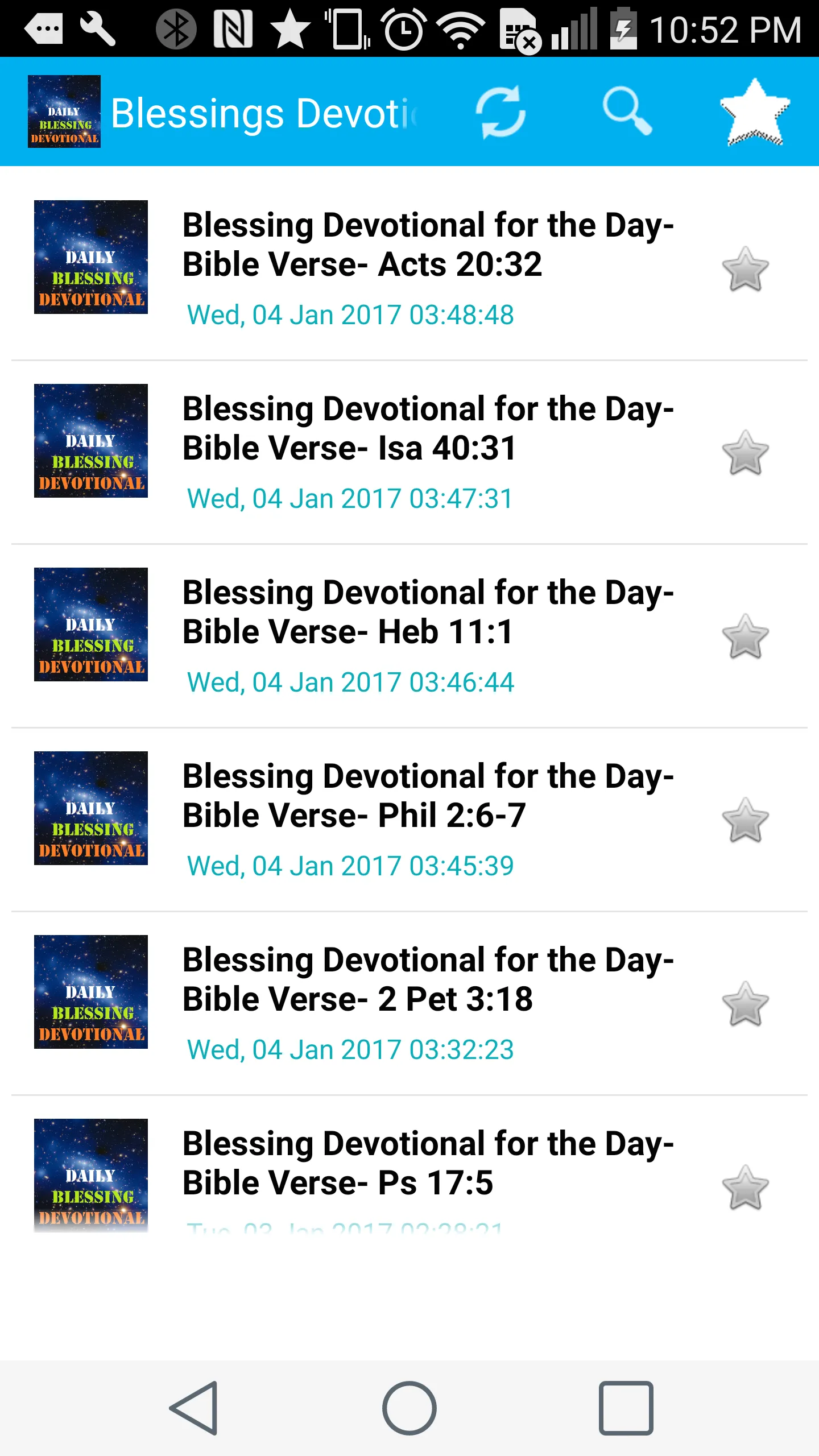 Daily Blessings Devotionals | Indus Appstore | Screenshot