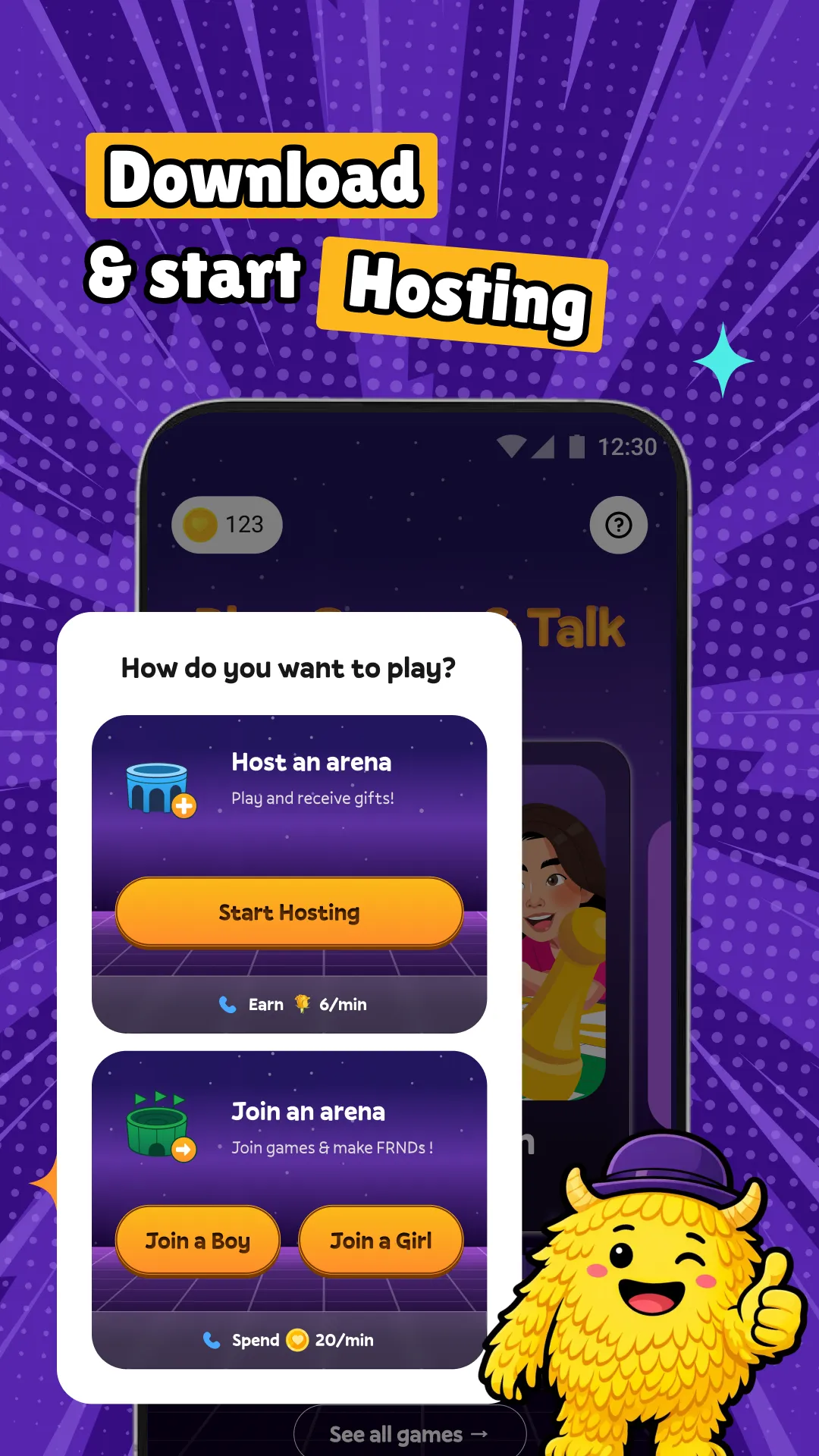 PlayChat- Play Games & Chat | Indus Appstore | Screenshot