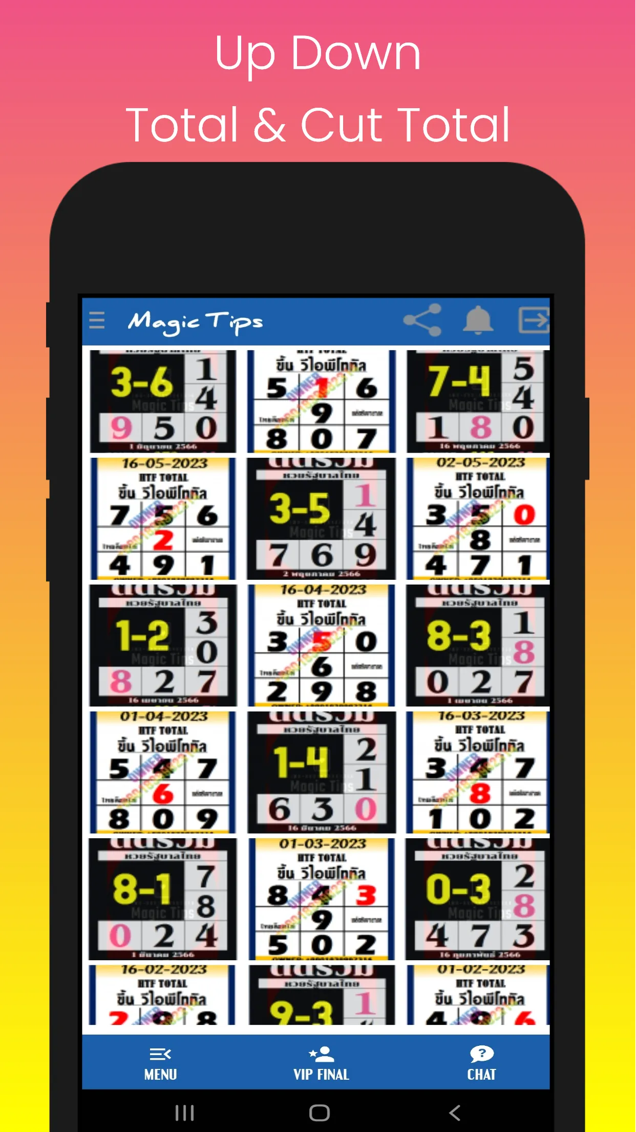 Magic Tips - 2D 3D Thai Lotto | Indus Appstore | Screenshot