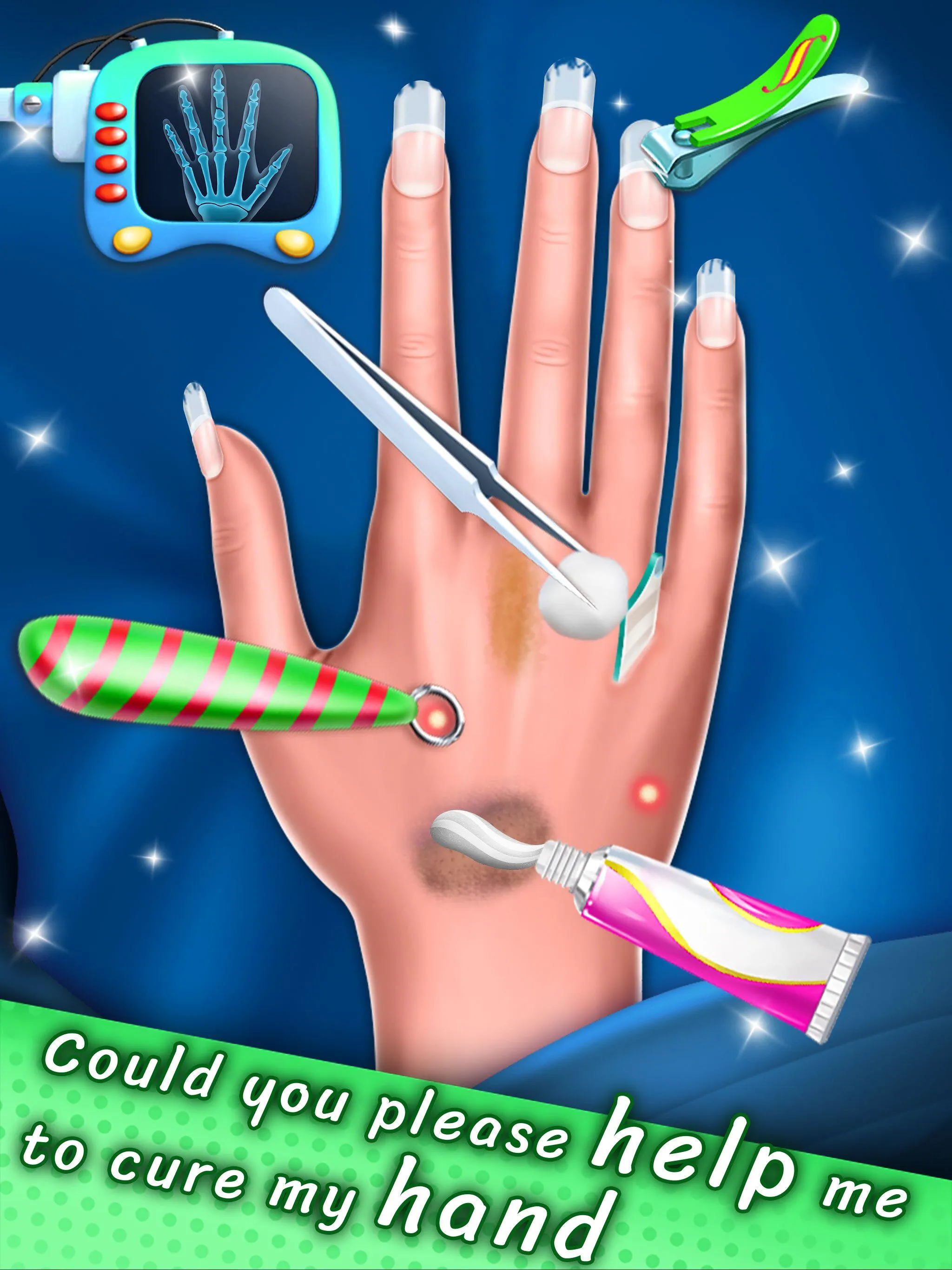 Hand Skin Doctor Game | Indus Appstore | Screenshot