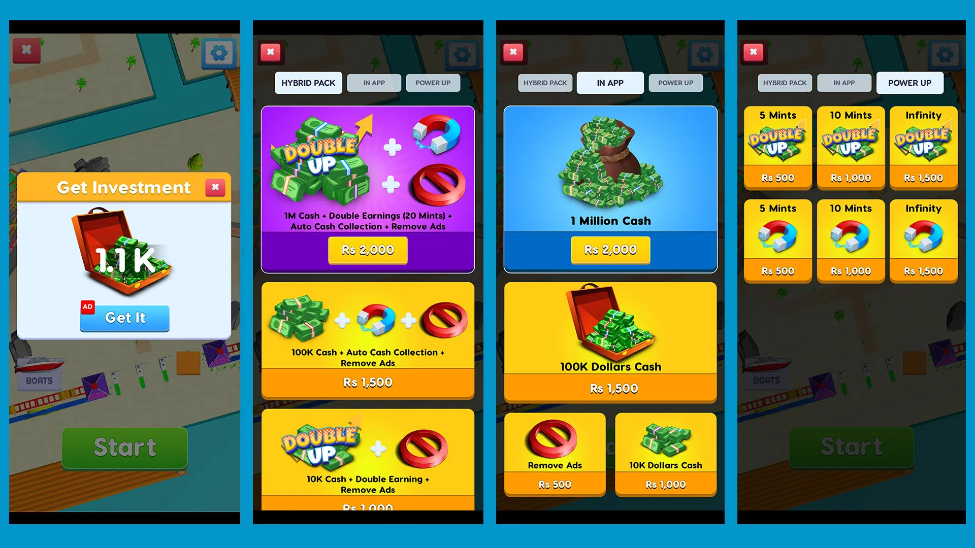 Tourist Island Tycoon Games | Indus Appstore | Screenshot