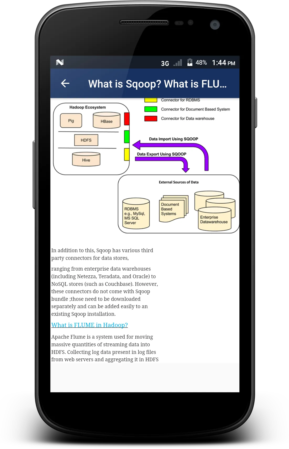 Learn - BigData | Indus Appstore | Screenshot