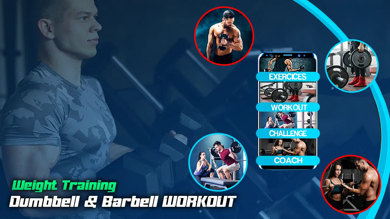 Dumbbell and barbell workout | Indus Appstore | Screenshot