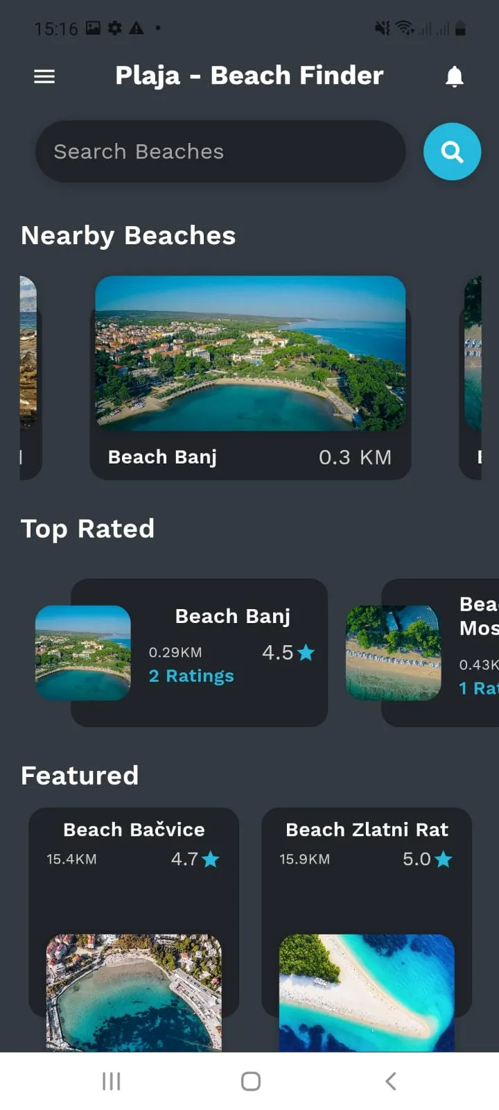 Plaja - Beach Finder | Indus Appstore | Screenshot