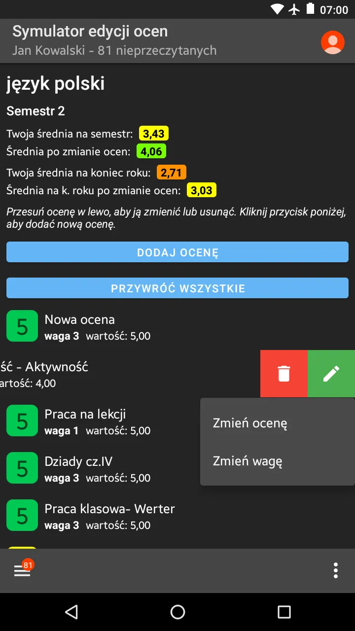 Szkolny.eu - E-dziennik | Indus Appstore | Screenshot