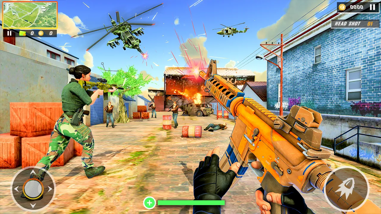 Gun Games : Fire Shooting Game | Indus Appstore | Screenshot