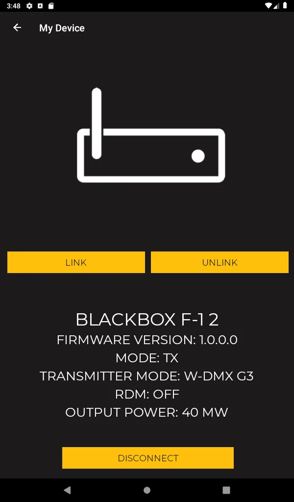 W-DMX Configurator | Indus Appstore | Screenshot