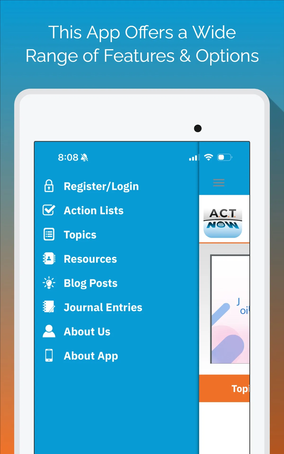 A.C.T. NOW | Indus Appstore | Screenshot