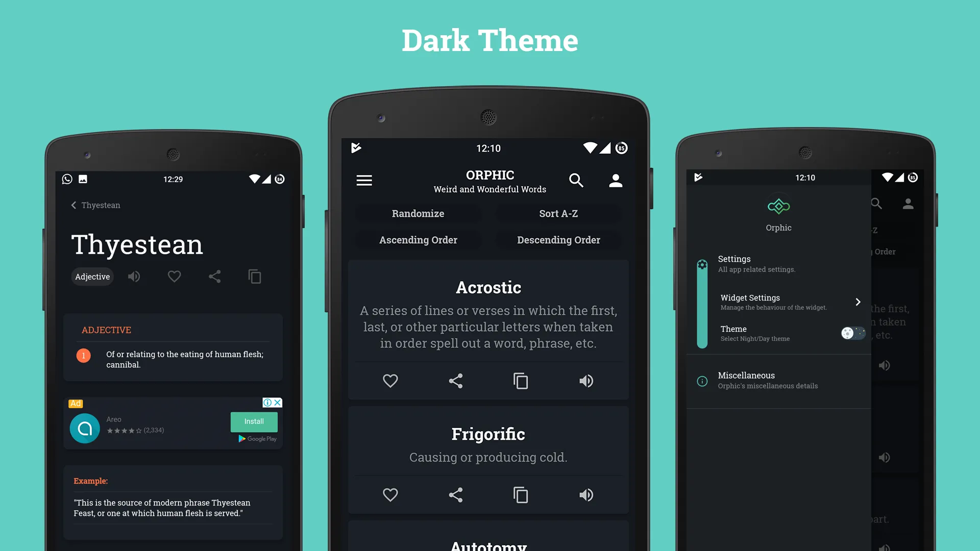 Orphic: Expand Your Vocabulary | Indus Appstore | Screenshot