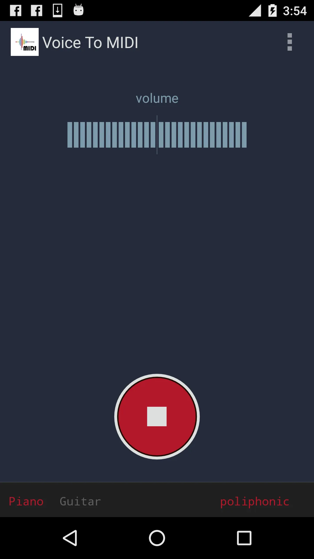 Voice to MIDI | Indus Appstore | Screenshot