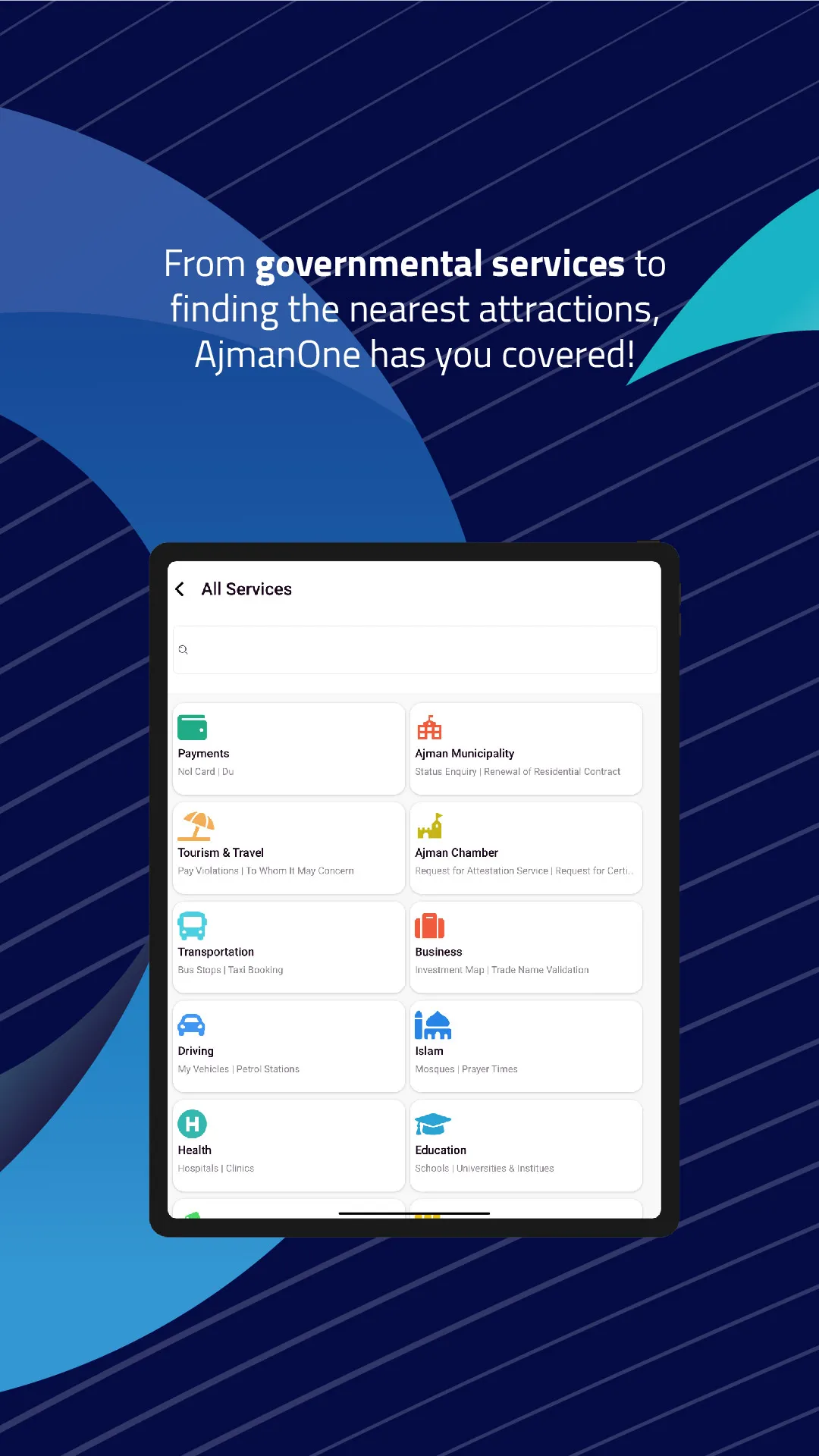 AjmanOne | Indus Appstore | Screenshot