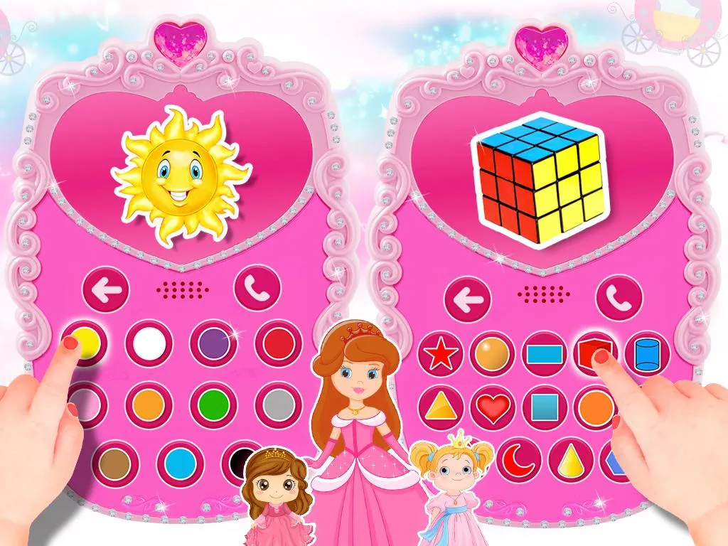 Pink Baby Princess Phone | Indus Appstore | Screenshot