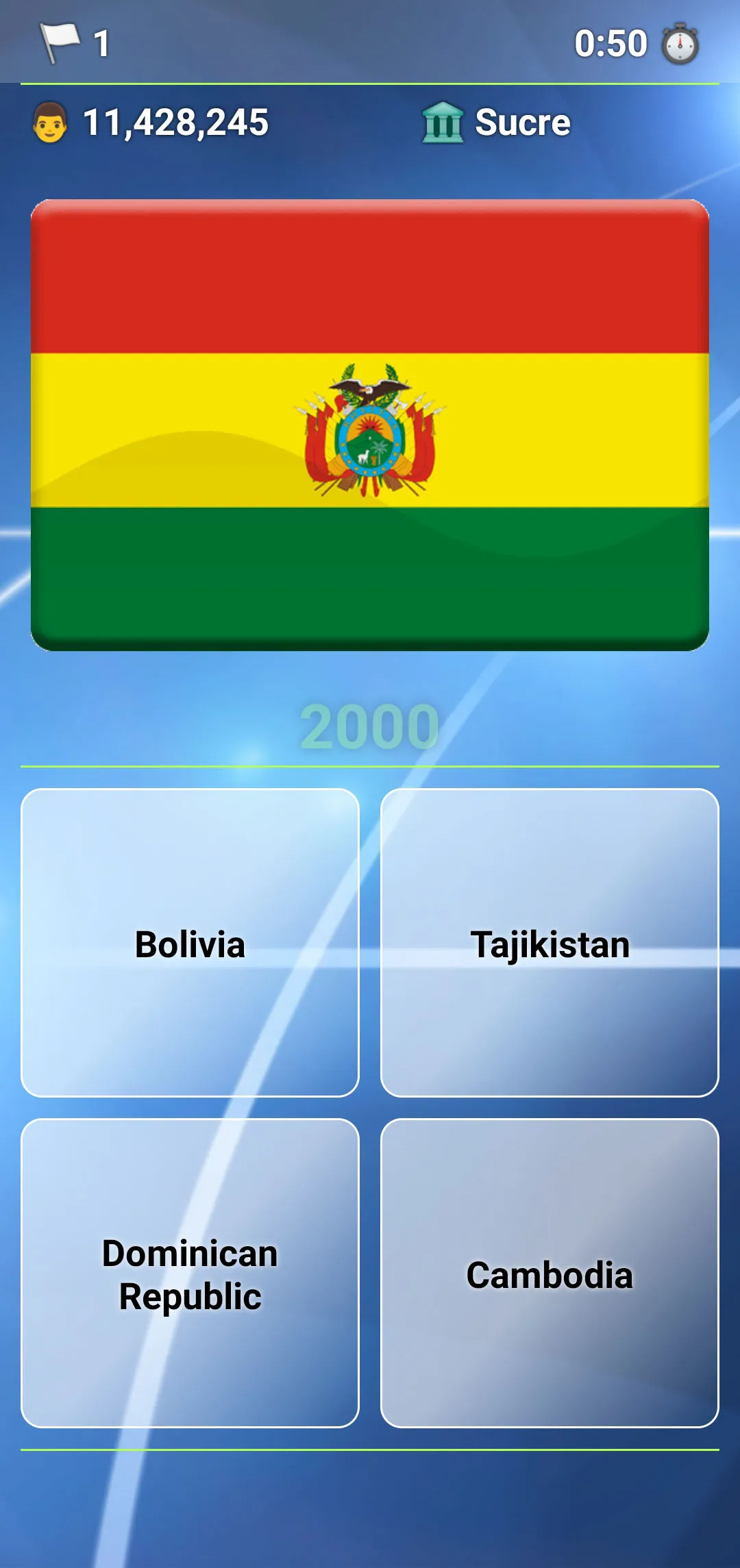 Flags Quiz | Indus Appstore | Screenshot