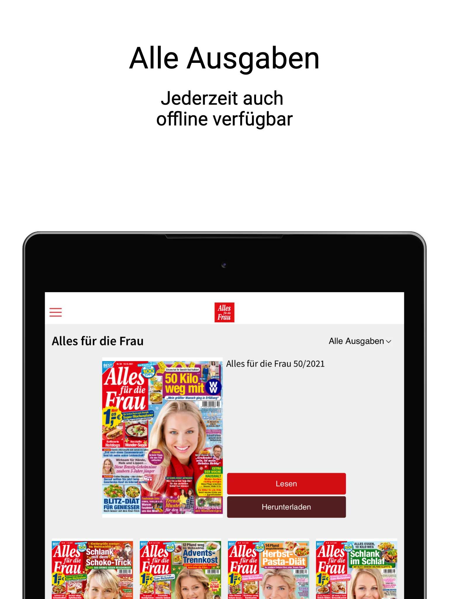 Alles für die Frau ePaper | Indus Appstore | Screenshot