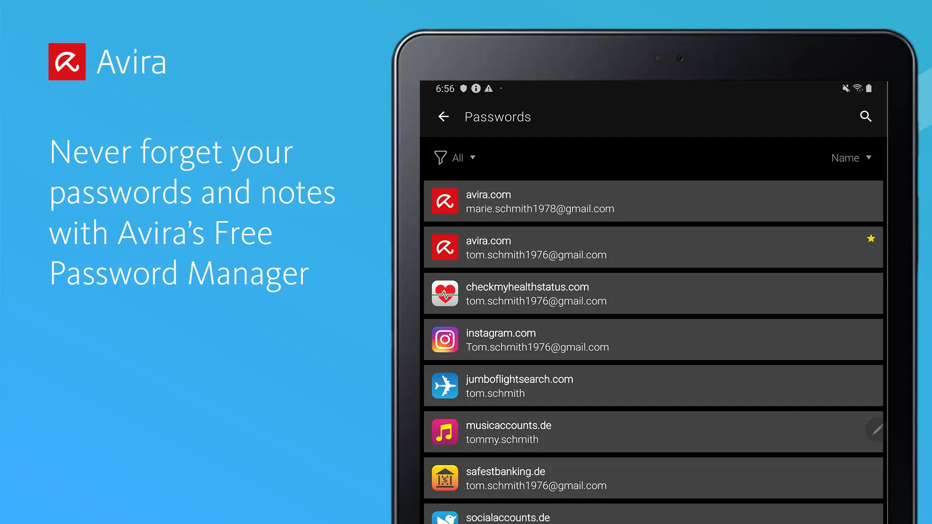 Avira Password Manager | Indus Appstore | Screenshot