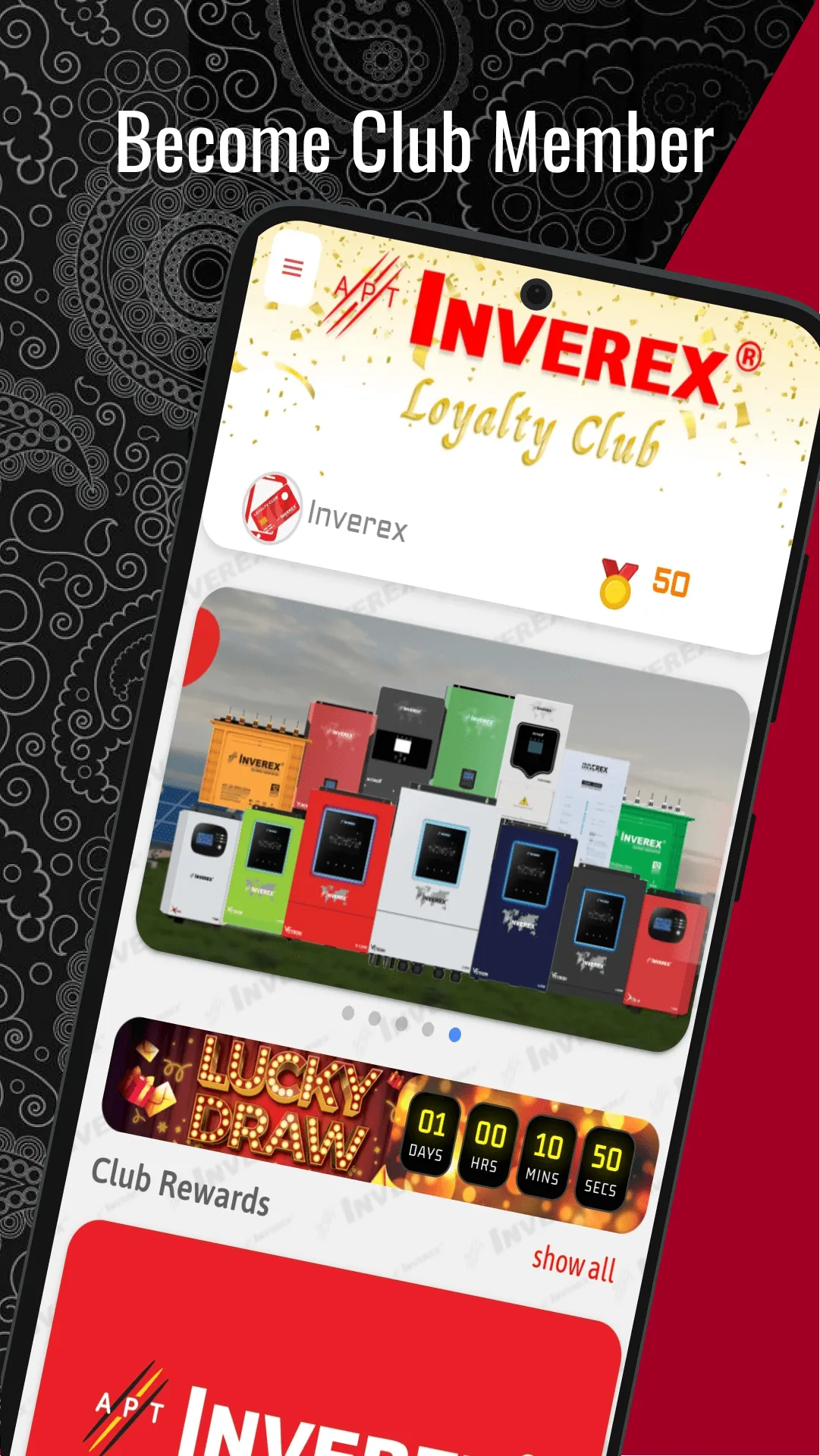 Inverex Loyalty Club | Indus Appstore | Screenshot