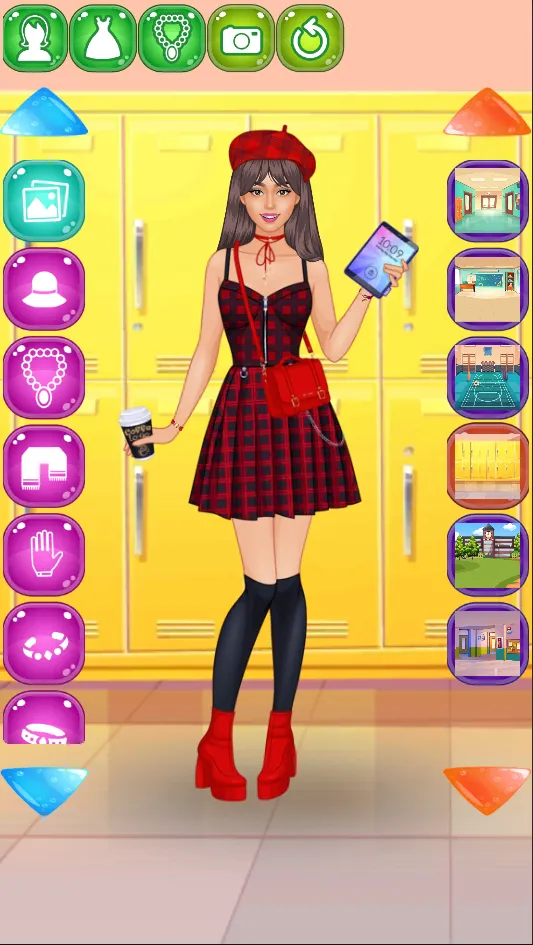 Student girl dress up | Indus Appstore | Screenshot