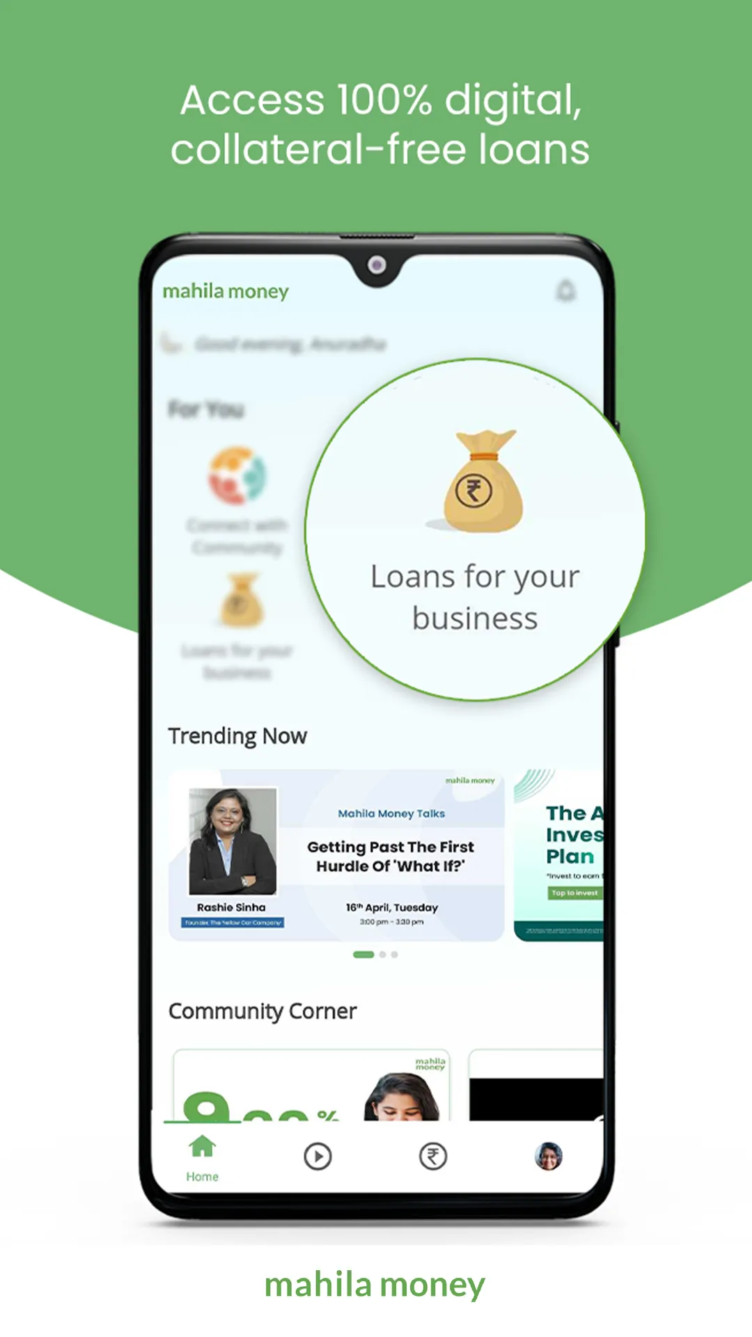 Mahila Money - Loans for Women | Indus Appstore | Screenshot