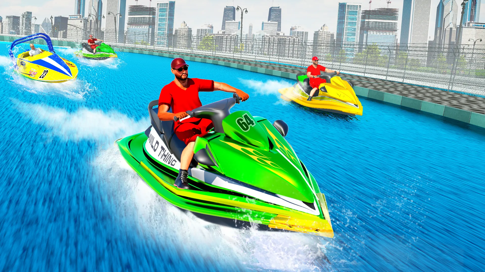 Jet Ski Speed Boat Stunts Race | Indus Appstore | Screenshot