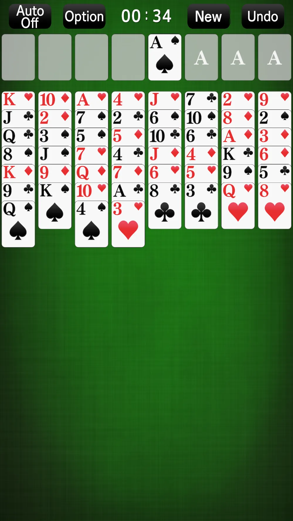 FreeCell [card game] | Indus Appstore | Screenshot