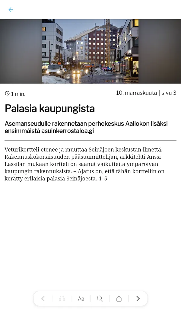 Ilkka-Pohjalainen | Indus Appstore | Screenshot