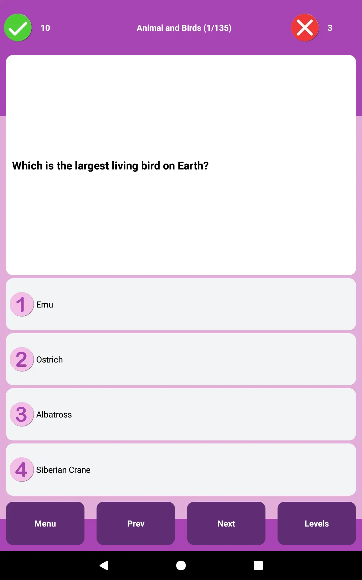 Science Quiz for kids | Indus Appstore | Screenshot