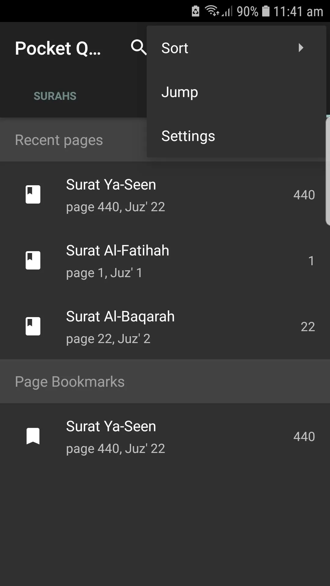 Pocket Quran | Indus Appstore | Screenshot