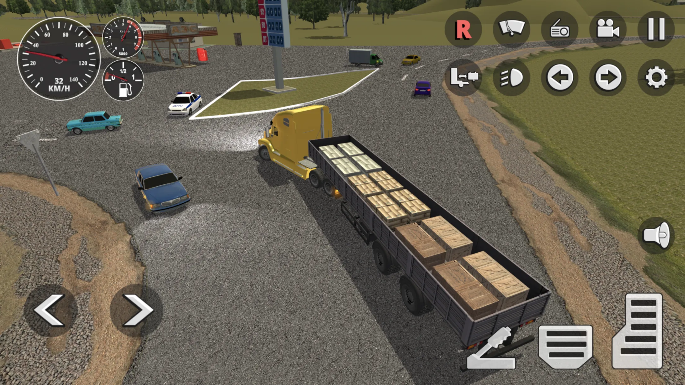 Hard Truck Driver Simulator 3D | Indus Appstore | Screenshot