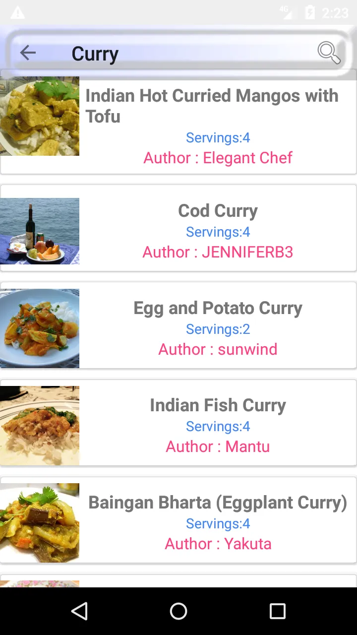 Indian food: India recipe | Indus Appstore | Screenshot