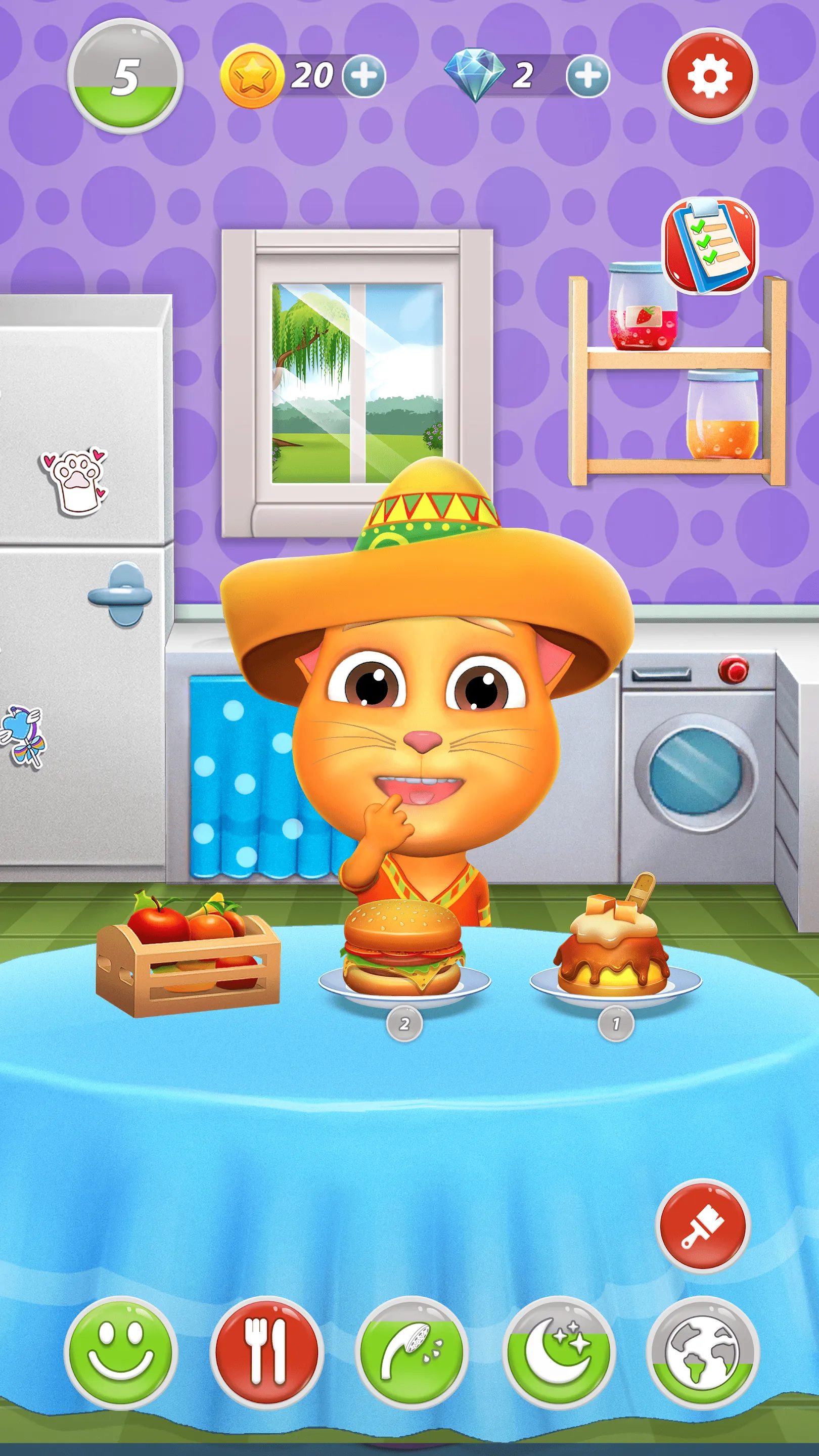 Virtual Pet Tommy - Cat Game | Indus Appstore | Screenshot