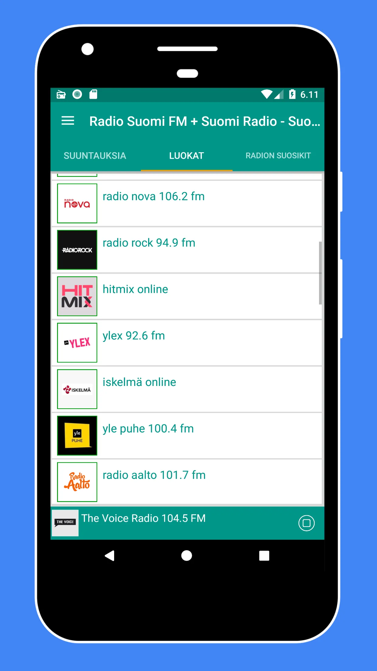 Radio Finland FM - DAB Radio | Indus Appstore | Screenshot