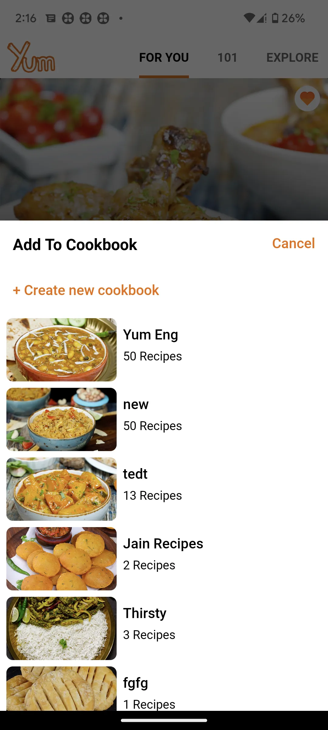 Yum Recipes | Indus Appstore | Screenshot