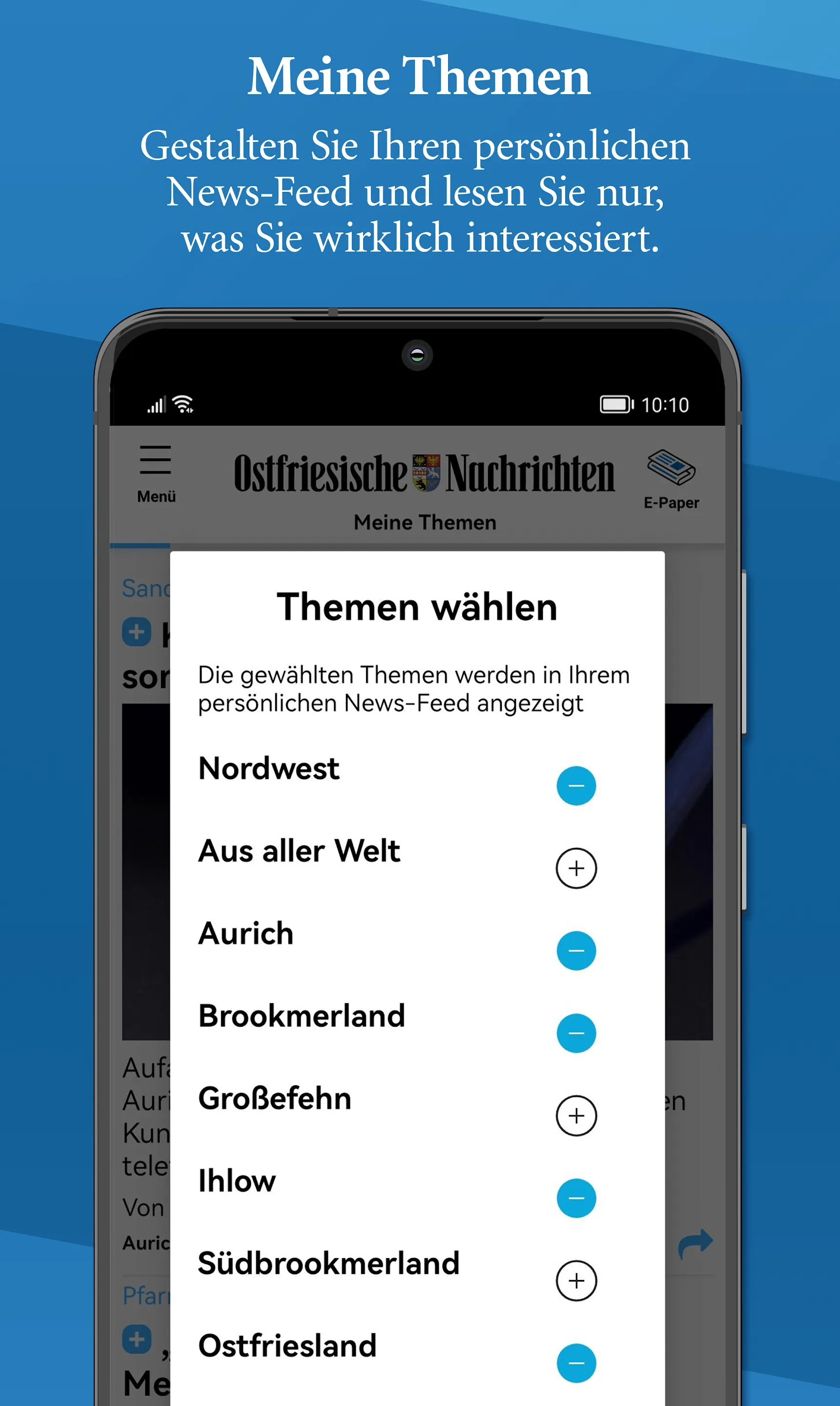 Ostfriesische Nachrichten | Indus Appstore | Screenshot