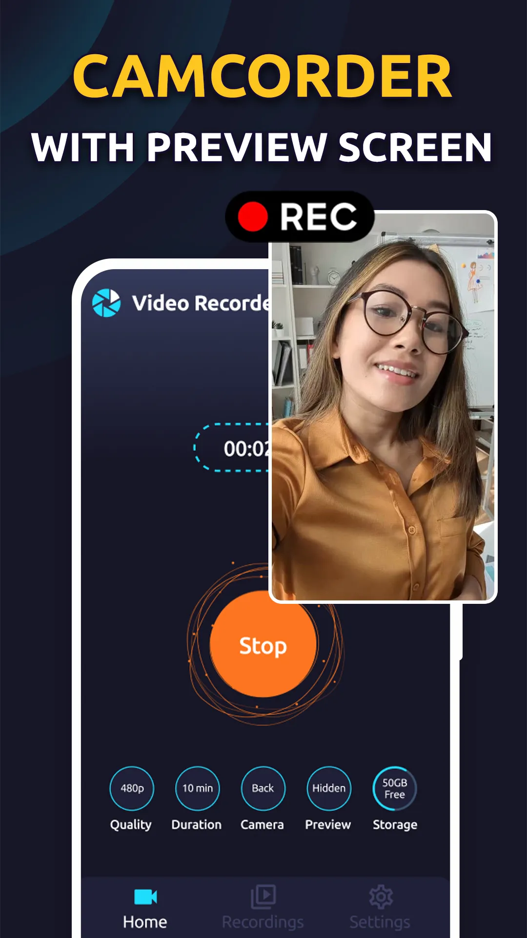 Background Video Recorder | Indus Appstore | Screenshot