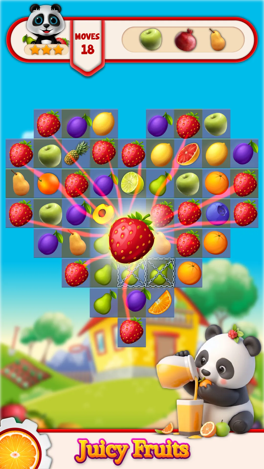 Fruit Blast Match 3 Games | Indus Appstore | Screenshot