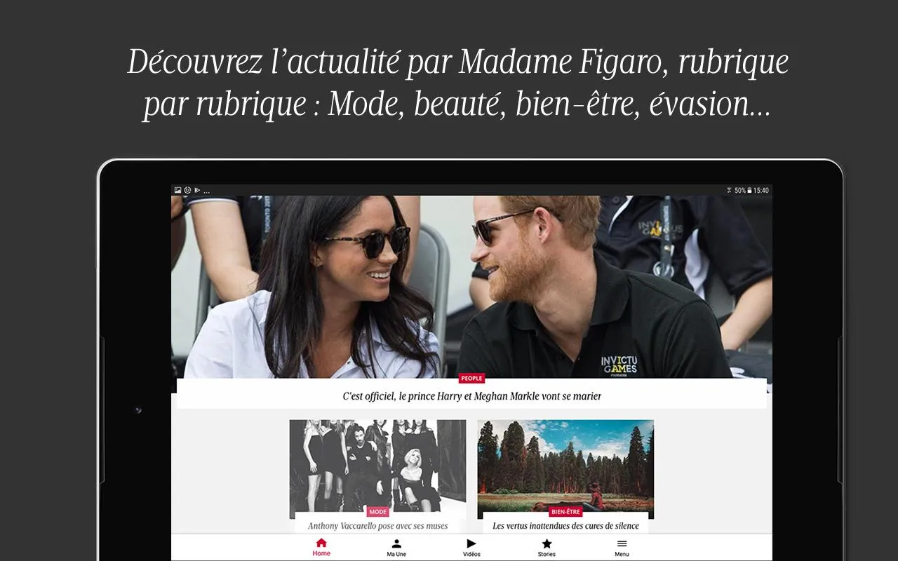 Madame Figaro, le news féminin | Indus Appstore | Screenshot