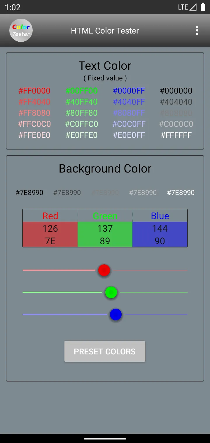 HTML Color Tester | Indus Appstore | Screenshot