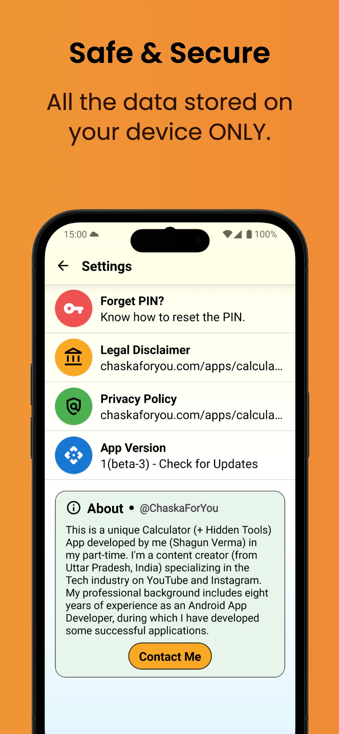 Incognito Calculator Tools | Indus Appstore | Screenshot