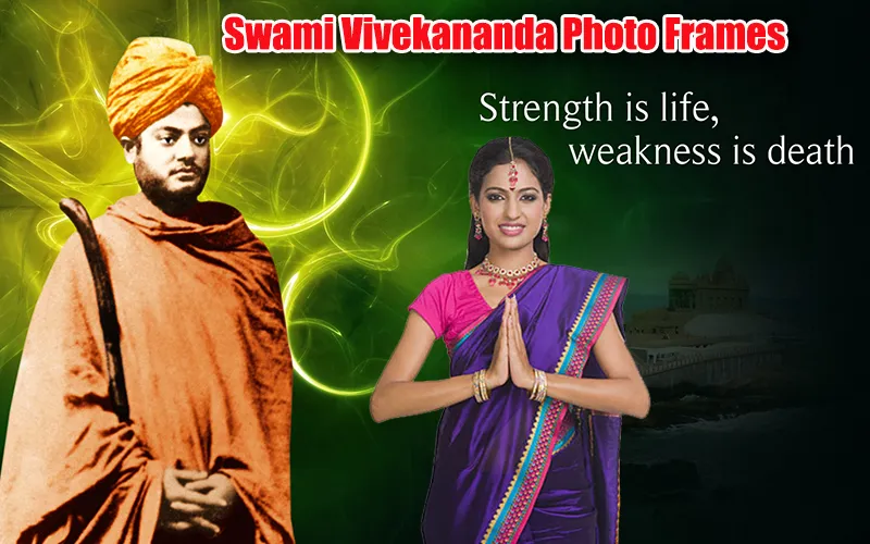 Vivekananda Photo Frame | Indus Appstore | Screenshot