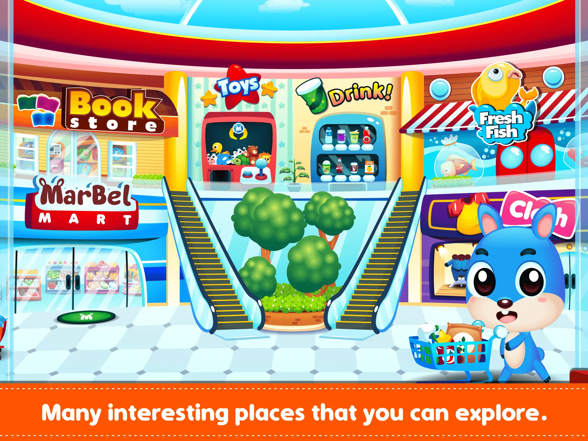 Marbel Supermarket Kids Games | Indus Appstore | Screenshot