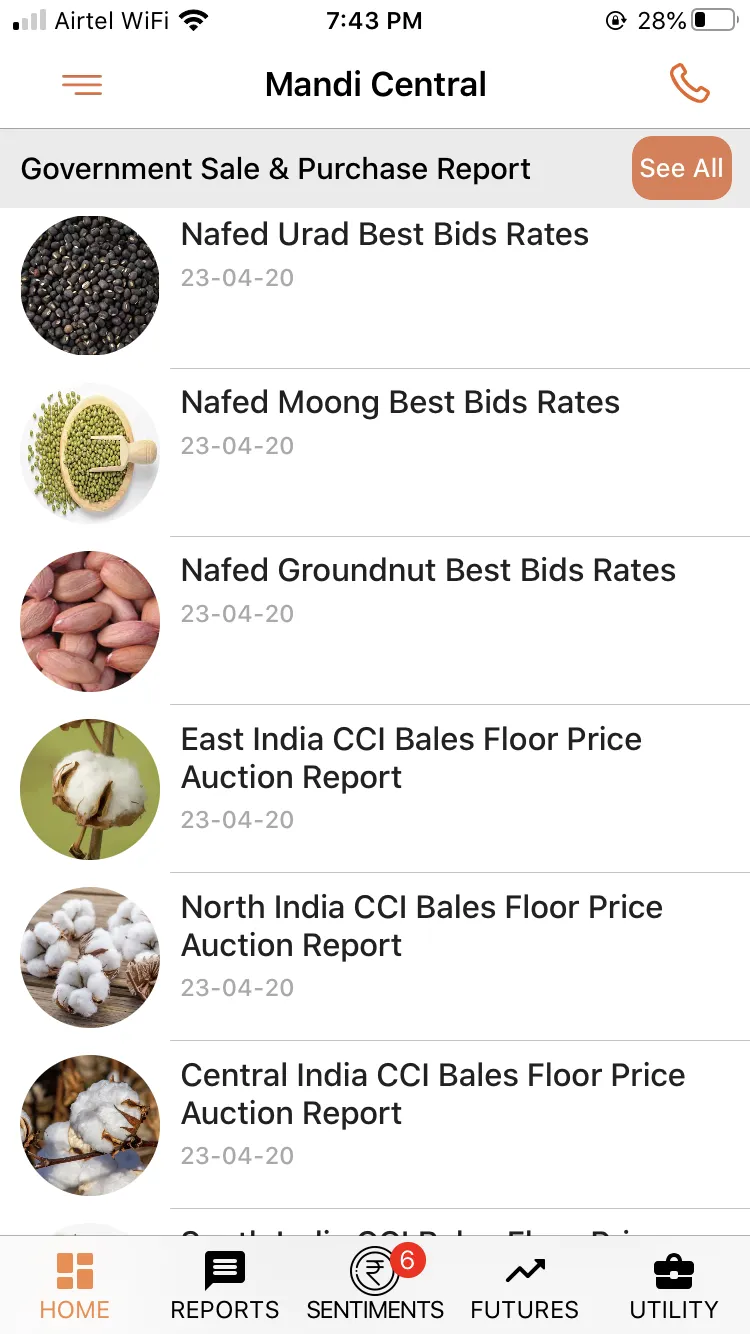 Mandi Central: Grains & Cotton | Indus Appstore | Screenshot