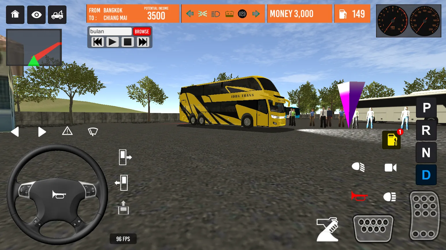 Thailand Bus Simulator | Indus Appstore | Screenshot