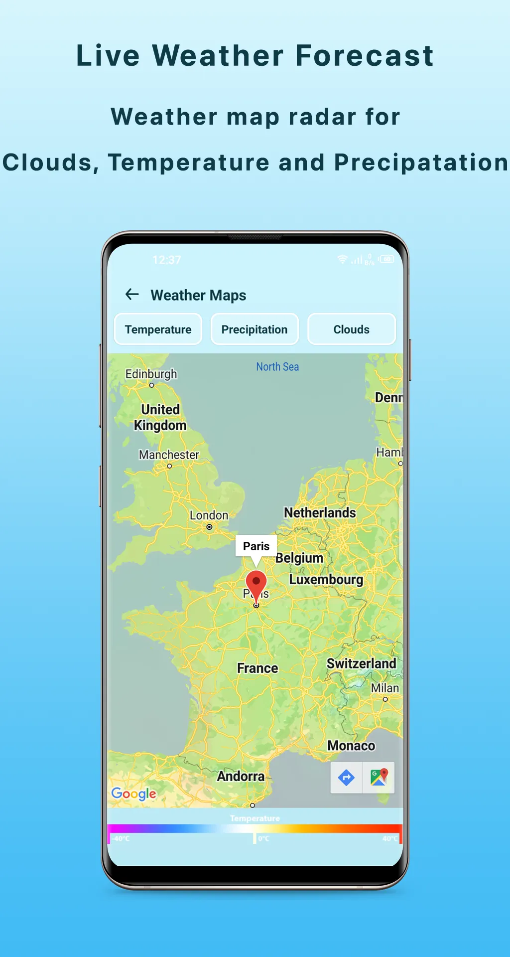 Live Weather Forecast | Indus Appstore | Screenshot