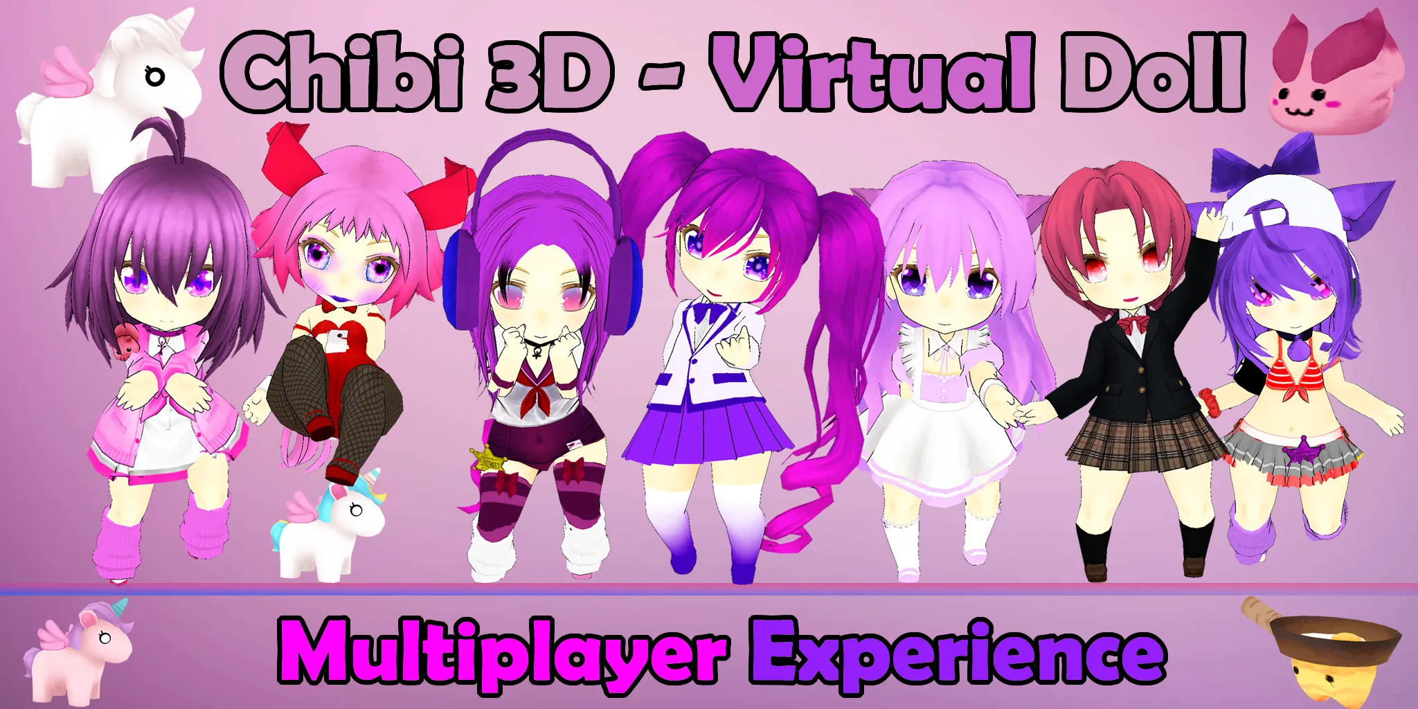 Chibi 3D Online RPG Sandbox | Indus Appstore | Screenshot