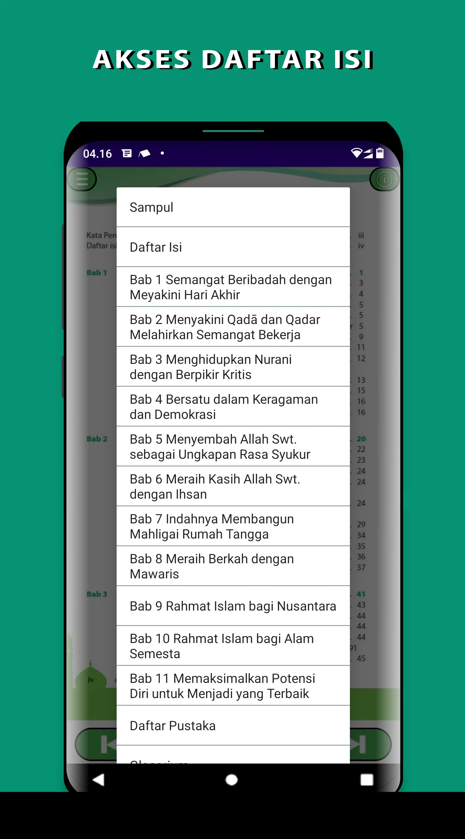 PAI dan BP 12 Kurikulum 2013 | Indus Appstore | Screenshot