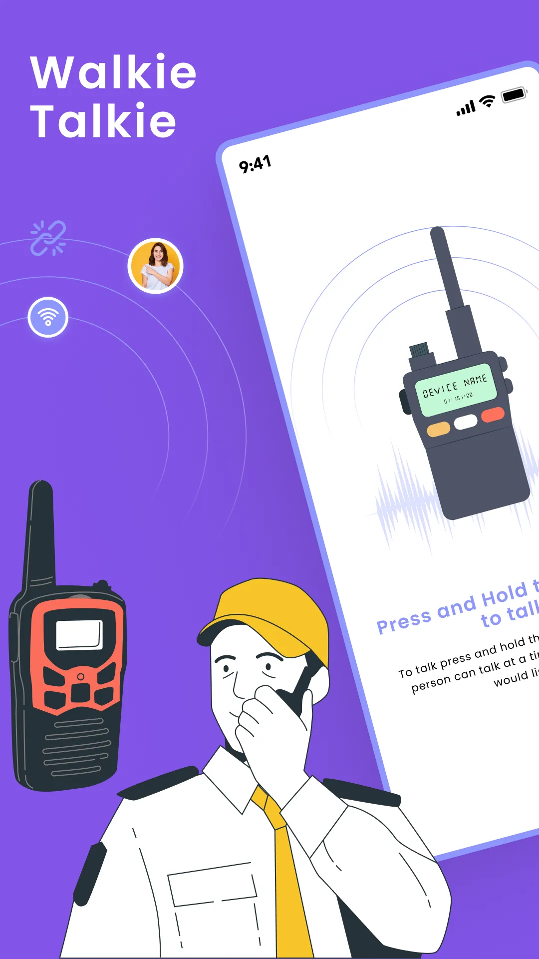 Walkie Talkie, Wifi Intercom | Indus Appstore | Screenshot